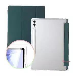 플러스케이스 마그네틱 거치 s9 갤럭시탭 2매세트 FE 리필 펜슬수납 강화유리 슬림 유름 펜슬보관 액정필름