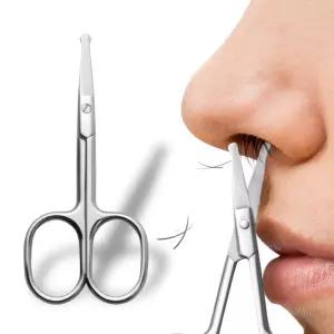 눈썹 코털 미용용 둥근날 가위 큐티클 수제 다용도 GdJ2+9GUP