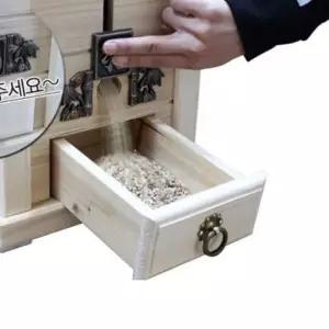 쌀독20KG 나무 원목 쌀통 쌀보관함 편백 뒤주