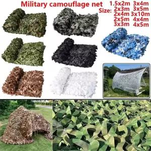 차박 도킹 차량용 텐트 카모플라쥬 네트 사냥용 위장망 자동차 천막 차양 그물 블랙/그린/블루/화이트/숲