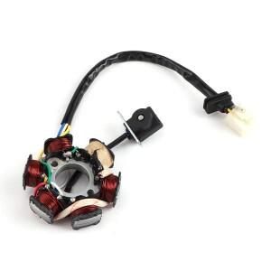 6극 전기 시동 마그네틱 고정자 쿼드 더트 바이크 ATV 고 카트 버기  코일  50cc  110cc  125cc