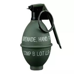 모형 수류탄 전술 연막탄 밀리터리 소품 게임용 야외 모델 금속 훈련용 메탈 서바이벌