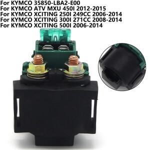 바이크 오토바이 스타터 릴레이 솔레노이드  KYMCO ATV MXU 450I XCITING 249CC 300I 271CC 35850-LBA2-E00