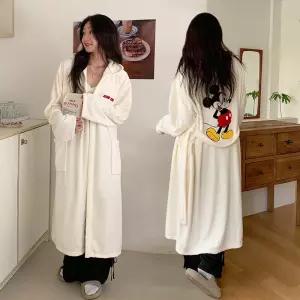 여성 미키 소프트 샤워가운 로브 목욕가운 11HV0012 봄