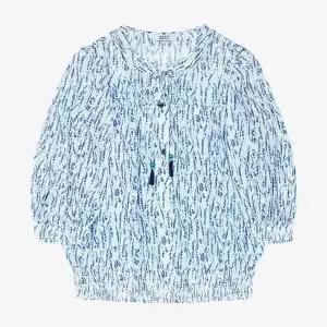 베스띠벨리 26신상 플라워 프린트 하프 오픈 블라우스 BMBAE24590_US 3699117