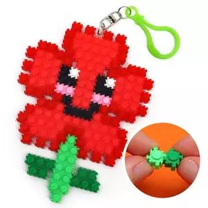 카네이션 디폼블럭 키링