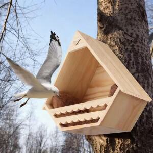 새집 나무제 핀치 둥지 서식지 정원 야외조류 집 참새 제비 새끼참새 비둘기 야외
