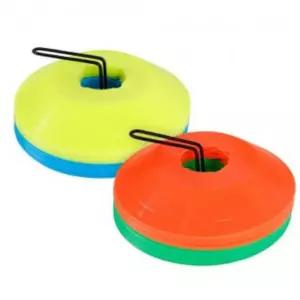 축구 미니 접시콘세트 스타 색상별10개 1세트 20개 훈련용 꼬깔