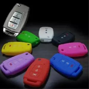 소품 티볼리 렉스턴 자동차 3버튼 스마트키 실리콘 케이스