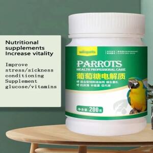 앵무새 포도당 전해질 Xuanfeng Tiger Peony 보충제 에너지 안티 스트레스 조류 건강 관리 200g