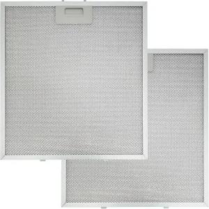 2PCS WA0575 비사니 30인치 피라미드 또는 월 마운트 레인지 후드용 필터 교체 5겹 알루미늄 통풍구