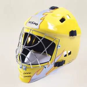 니스포 플로어볼 헬멧 안전모 보호구 머리보호대 2색 보호장비