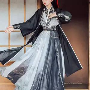 한푸 중국 무협 축제 호의무사 호위무사 커플 축체 무대 선녀복