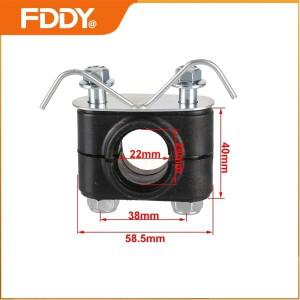 FDDY 스티어링 방향 조절 컬럼 라이저 마운트 브래킷 클램프 테이퍼 스템 부싱 (110cc 125cc 쿼드 ATV 4륜