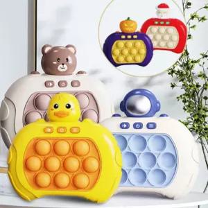 KC안전인증 3세대 푸쉬팝 게임기 버블 전자 팝잇 게임 어린이날 캠핑 대량주문 선물