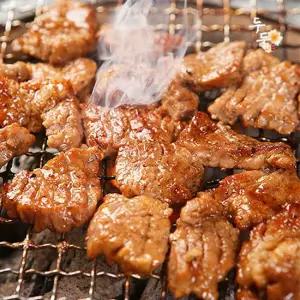 [두둑] 포천식 이동구이 양념 돼지목살구이 1팩(1kg)