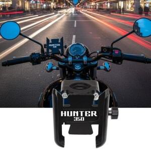 헌터 350용 바이크 오토바이 핸드폰 거치대  년형 핸들바 홀더 GPS 스탠드 브래킷