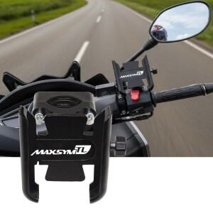 핫딜 바이크 오토바이 핸드폰 거치대 SYM MAXSYM TL 500 MAXSYMTL500  핸들바 미러 폰 GPS 스탠드 브래킷