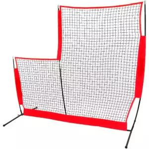 야구 네트 레드 피칭망 야구네트 보호 투수 화이트