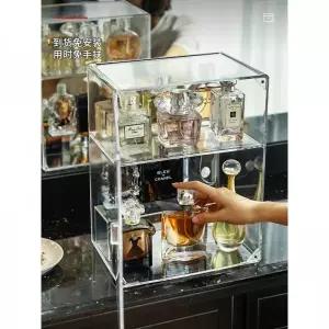 화장품수납장 아크릴 정리대 선반 화장품정리대 진열대 화장대