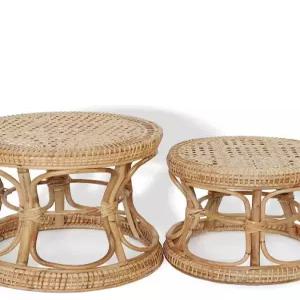 라탄스툴 북유럽 벤치 나무 인테리어 수납형