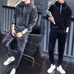 남성 기모 트레이닝복 세트 트레이닝 바지 츄리닝 2296830 J
