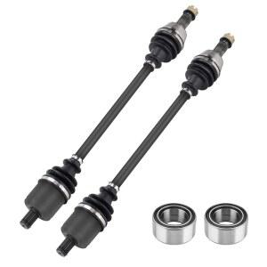 폴라리스 RZR 800 레인저 570 900 2개 2014 베어링 2012 2009 HDPTO 크루 프론트 레프트 액슬 CV 라이트 2013 2015 2011 1000 브루투스 2개용 2010 세트 XP 또는