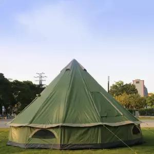 인디언 감성 대형 쉘터 티피 스크린 에어 리빙 글램핑 티피텐트