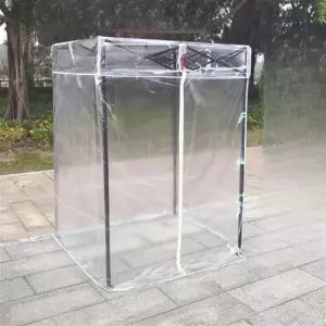 간이 투명 천막 창고 접이식 임시 이동식 옥상창고