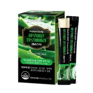 (정품) 뉴트리디데이 하루이뮨 면역 알로에베라 젤리스틱 1박스 장 건강 피부