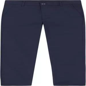 노티카 남학생 교복 트윌 카키 팬츠 플랫 프론트 및 신축성 있는 허리 밴드 인조 버튼이 지퍼 클로저