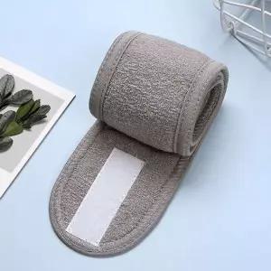 극세사 찍찍이 세안밴드 그레이