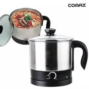 전기포트 코멕스153/1.5L 스텐 라면포트 멀티 무선 쿠커 커피 포트 자취생 캠핑 가정용