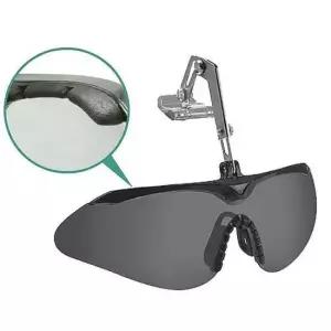 산업용보안경 자외선차단 안전모 결합 이미보호 클립형 보안경