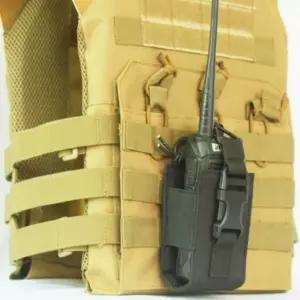 무전기 파우치 케이스 가방 보관 커버 휴대 고정 GNT2+6jUG