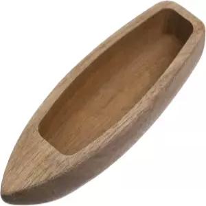 홀리바나 나무 보트 모델 5.82인치 자연 미완성 미니어처 요트 장식 DIY 공예 홈 오피스 테이블 디스플레이