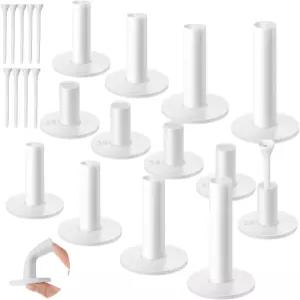 Sosation 23피스 고무 골프 티 세트 주행 거리 매트용 홀더 타격 및 실내 실외 훈련 혼합 사이즈 1.5 2.3