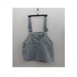 [SBD] 점프슈트 멜빵 연청 반바지 데님