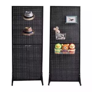 철제거치대 타공판 스탠드 철제 스텐 선반 악세사리 책상