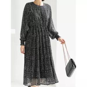 김여사, (신상) 에스닉 플리츠 원피스 1OP603322