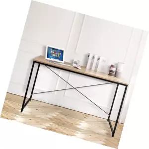 미니책상 우드기본책상 120 철제 고등학생 책상겸테이블 조립식