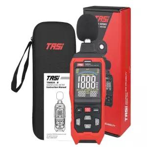 소음측정기 TASI 디지털 사운드 레벨 미터 소음 측정 장비 환경 테스터 LCD 스크린 TA652A TA652B 30-130dB