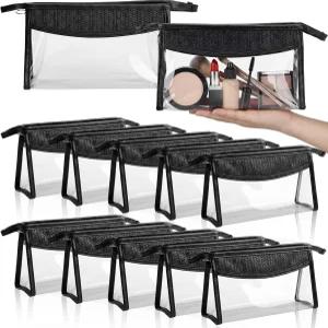 카시텐 10개 보호 클리어 비치백 방수 자외선 차단 파우치 신부 들러리 화장품 가방 선물 결혼식 파티 해변