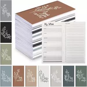 Qilery 30pcs 직원 감사 선물 포켓 플래너 대량 2026-2027 트래커 주간 습관 저널 팀 매니저 간호사를 위한