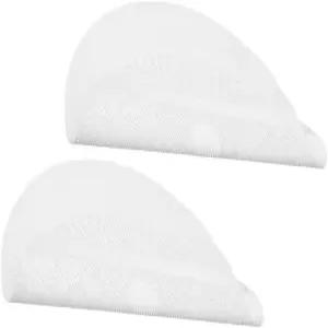 프레티줌 2pcs 시트 과일 건조기 매트 만두 베이킹 식품 가정용 재사용 가능한 찜기 패드 실리콘 공급