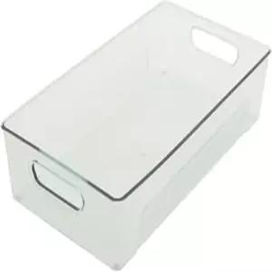 주방 냉장고 식료품 저장실 세탁 등을 위한 콥코 클리어 스토리지 빈 14.4 x 7.9 4.07 인치 그린