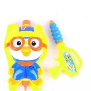 (색상 색상랜덤)어린이 물총 배낭 장난감 캐릭터 물놀이용품