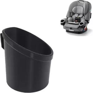 그라코 4에버 DLX 카시트 77.5mm 폭 내경 그라코용 교체 부품 블랙 1팩과 호환되는 컵 홀더