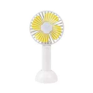 저소음 안전한 무선 클로버 핸디선풍기 휴대용 대용량 핸디 여름 무소음