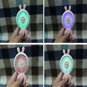 휴대용 충전 무선 미니 목걸이  넥 목 선풍기